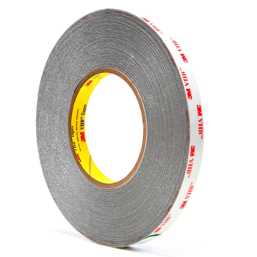 1 Roll ,Gray 3M 1/2-5-RP32 VHB Tape 0.5 in width x 5 yd length 