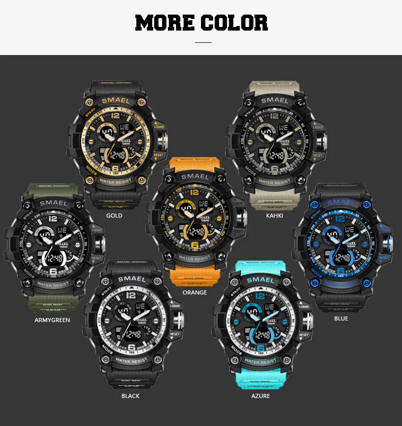 smael watch orange