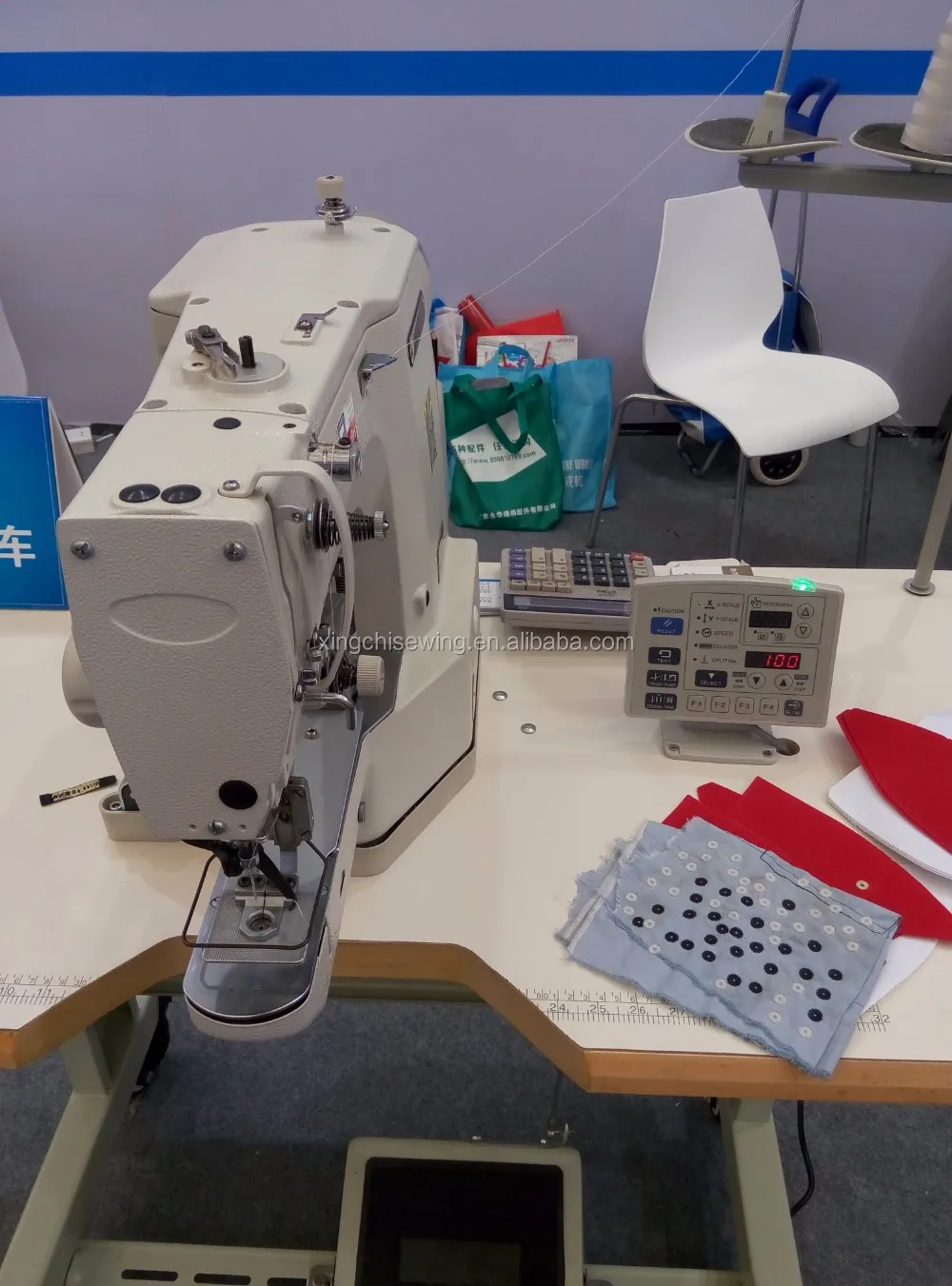 baseball cap sewing machine