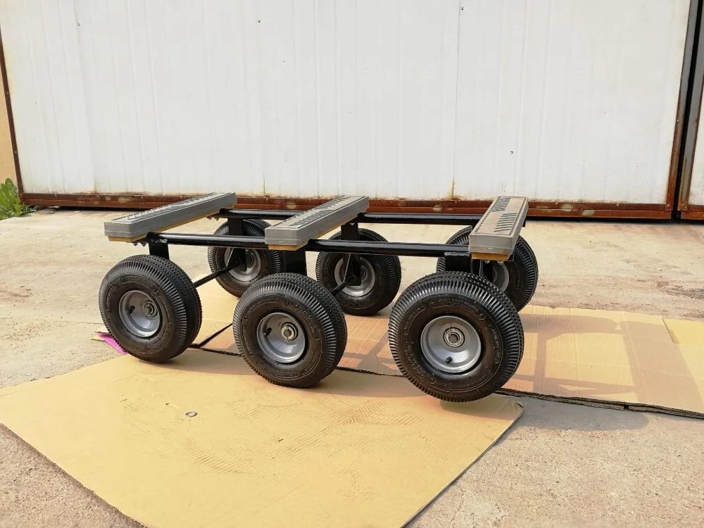 Six Wheel Piano Moving Wood Dolly With 10 Inch Wheel For Sale - Buy