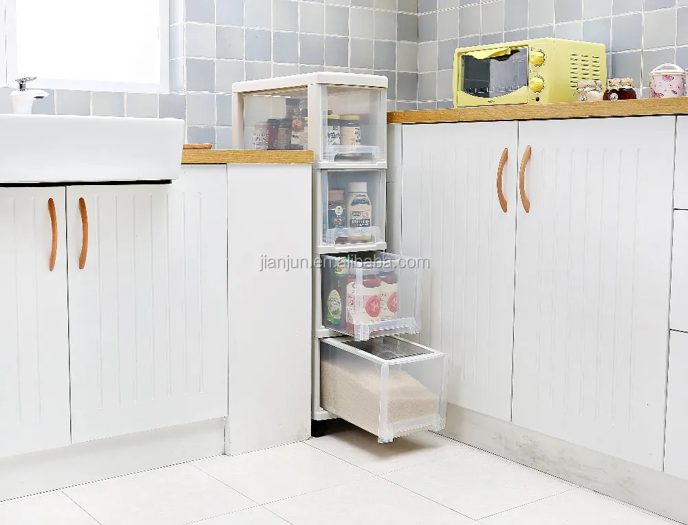 2018 New Design High Quality Plastic Drawer Unit Container