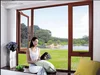Foshan zerui manufacture wooden color aluminium alloy turn-tilt window for nice luxury house hot sell new design