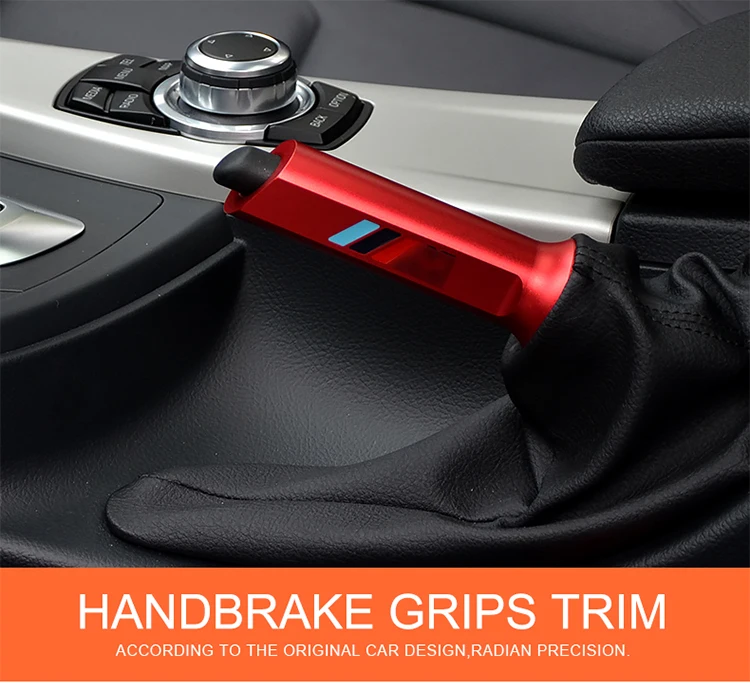 Car Styling Handbrake Grips Trim Forbmw 3/4 Series 320li Colorful Aluminum Alloy Forbmw F30/f31
