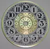 Metal aluminum surface clock dial with classical design craft small clock faces