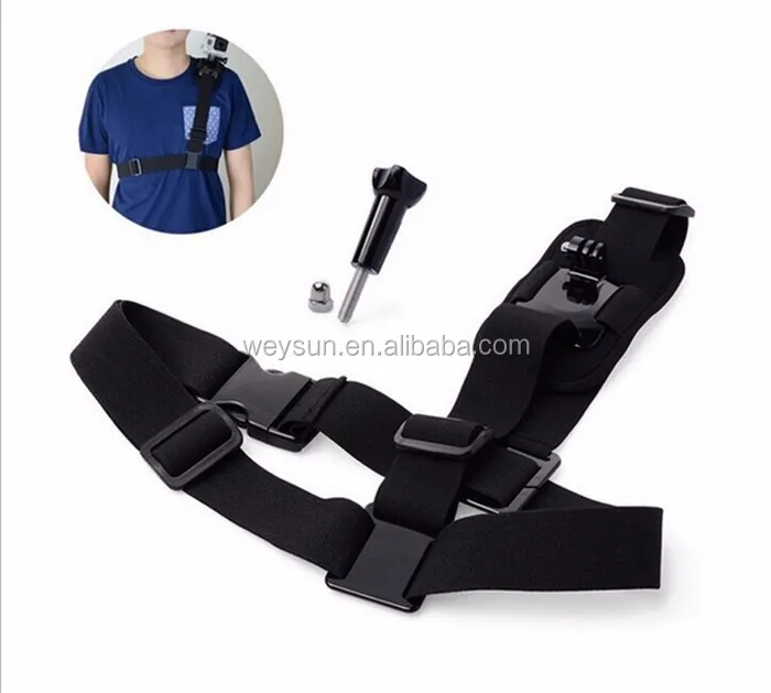 Action Camera Shoulder Strap Mount Sport Chest Harness Belt Adapter