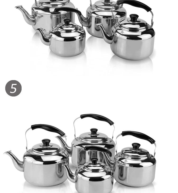 Competitive price colorful customized vintage kettle tea pot morocco tea kettle stainless steel kettle