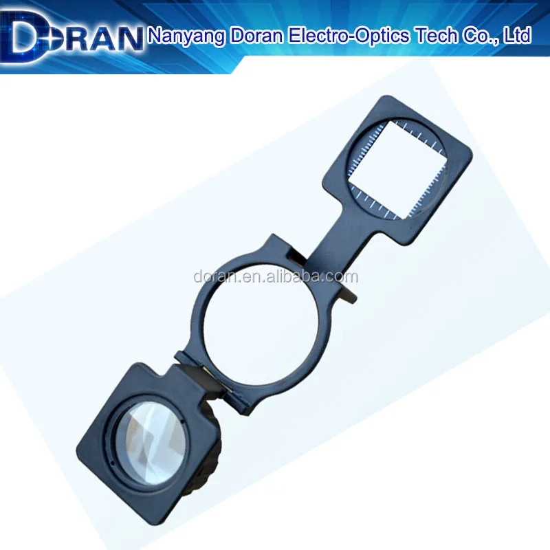 MG14108 10x High Quality Folding Metal Sewing Magnifier with Light and Scale