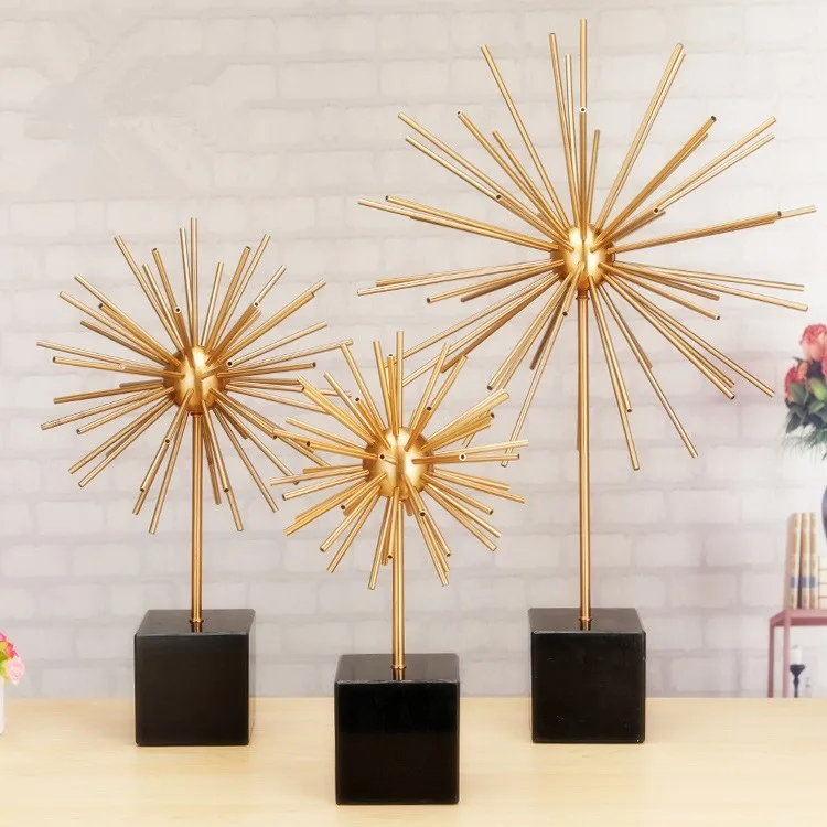 Nordic Style Simple Metal Stab Ball Table Art Decor - Buy Metal Stab ...