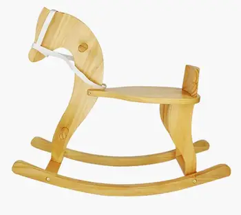 caballo de madera mecedora
