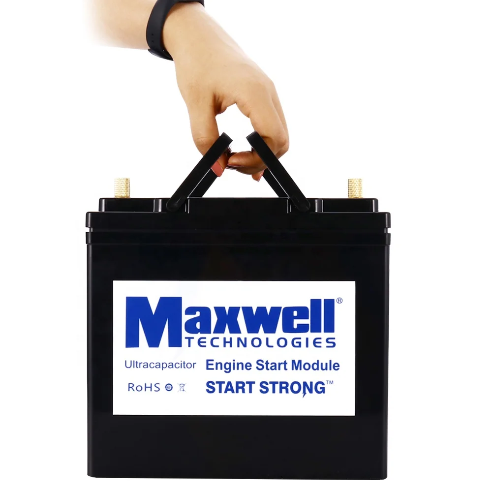 MAXWELL super capacitor 16V 500F car battery 12V rechargeable battery