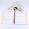 customized wire-o spiral binding bound school notebook printing