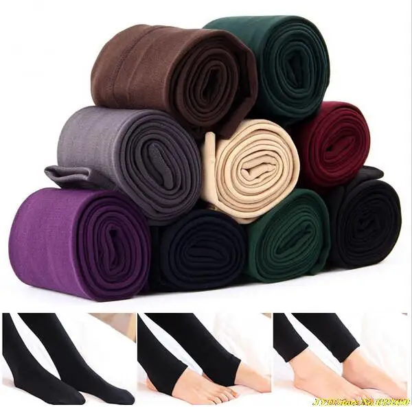 2016 New Fashion Casual Warm Faux Velvet Winter leggins Women Leggings Knitted Thick Slim fitness Super