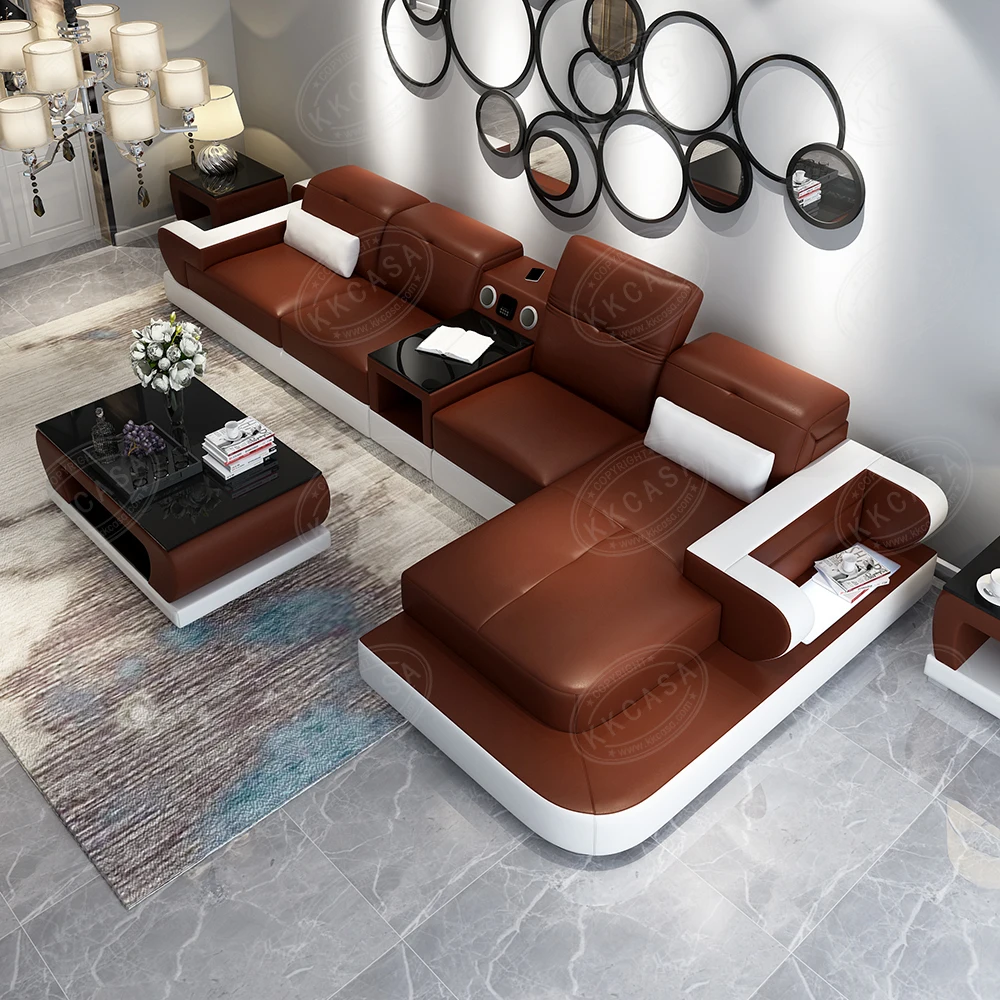 Modern Popular Design Superb Leather Mart Sofa With Pvc Wholesale Price
