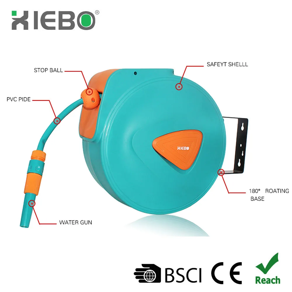 10m High Quality Portable Autoretractable Water Garden Hose Reel Xbwb01 Buy 10m Retractable