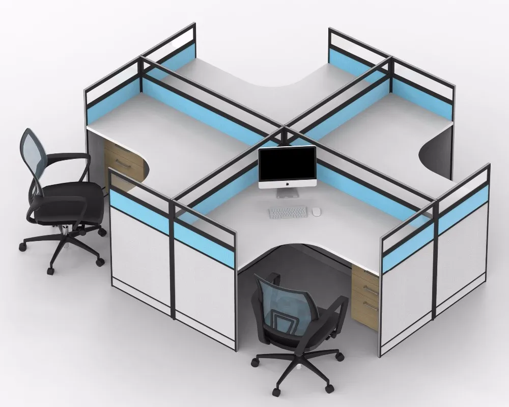 Office Furniture Hyderabad Round Workstation 301204sd Three 3 Person Workstation Workstation