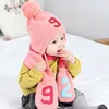 Hao Baby Fall 2018 New Baby Hat Earmuffs Digital Modelling And Pile Cap
