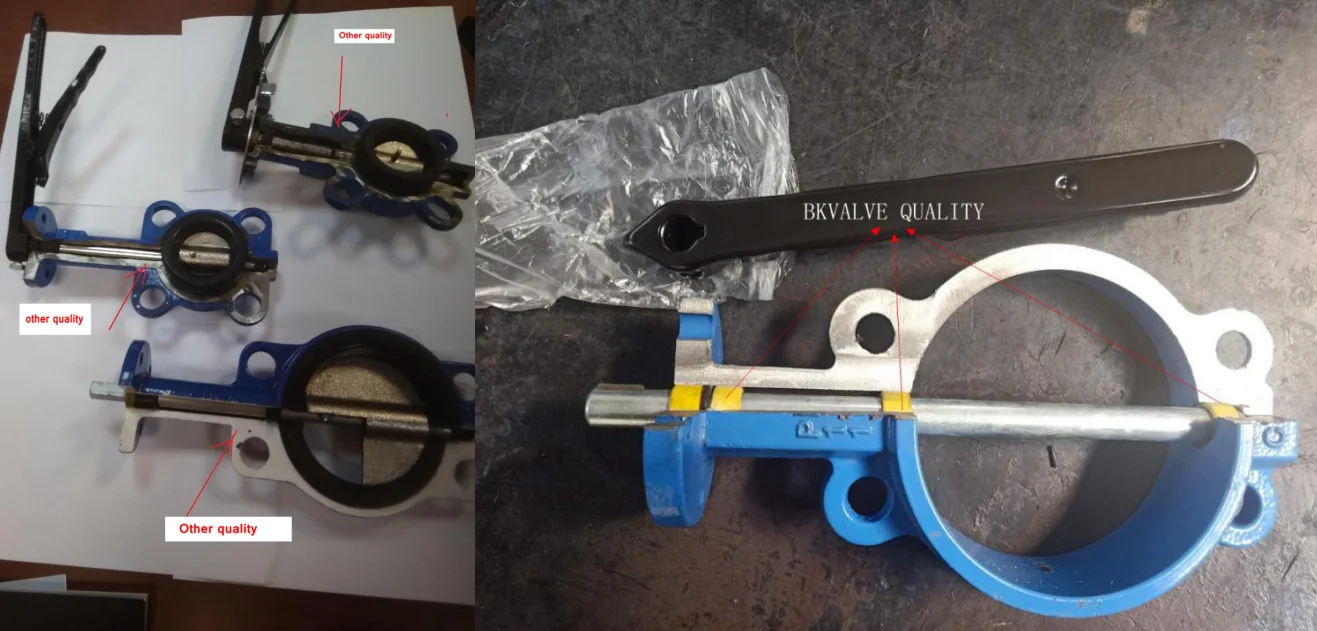 Pipe Fittings Supplier Water Treatment Solutions System 3 inch Butterfly valve with best price