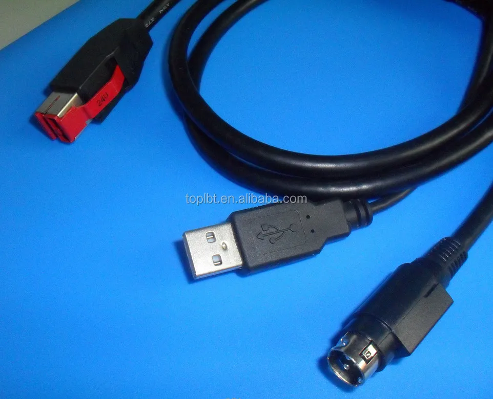 Usb Cable 24v Power Cable For Epson And Pos Printer Buy 24v