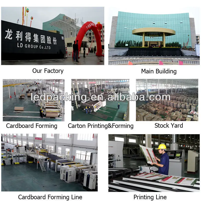 brown color/kraft paper and popular style hand 6 pack beer box