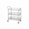 simple design stainless steel trolley for hospital operation