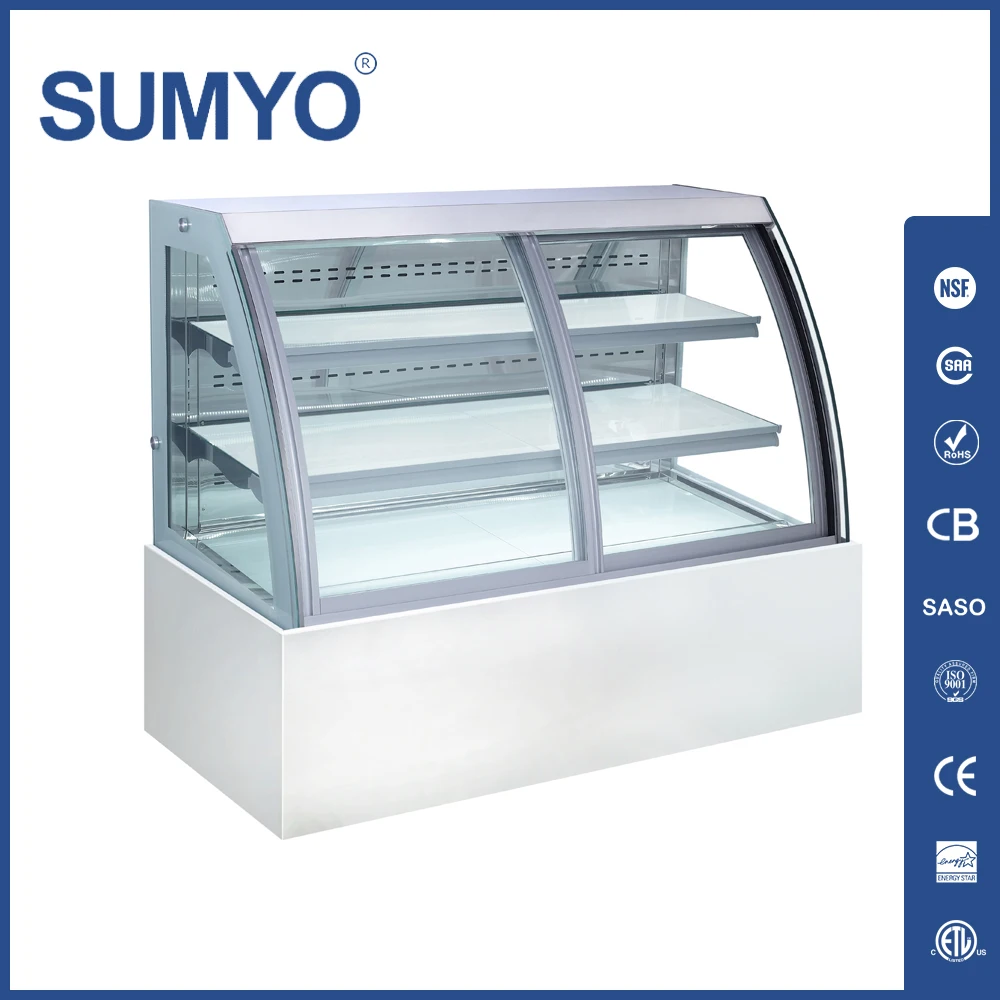 Sliding Glass Refrigerated Pastry Display Case For Bakery Used Buy