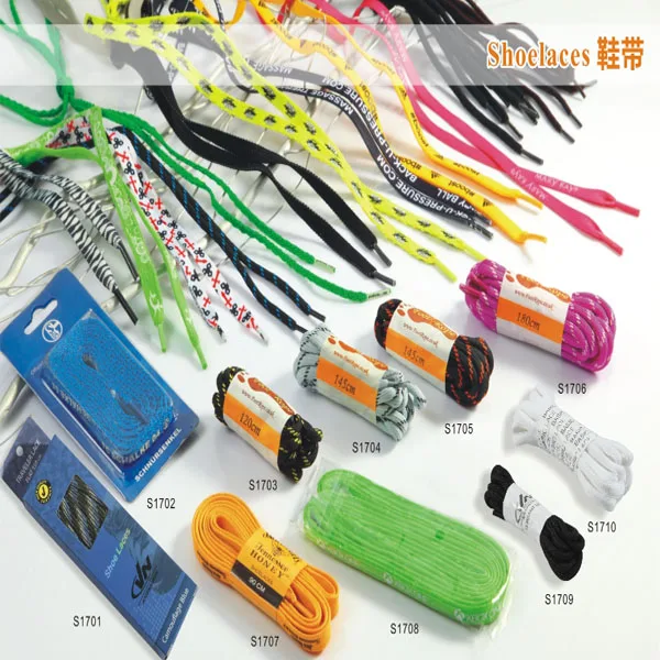 black and white striped shoelaces