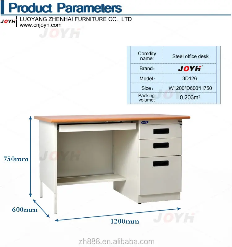 Office Furniture Standard Office Desk Dimensions - Buy Standard Office Desk  Dimensions,Office Furniture,Office Desk Product on 