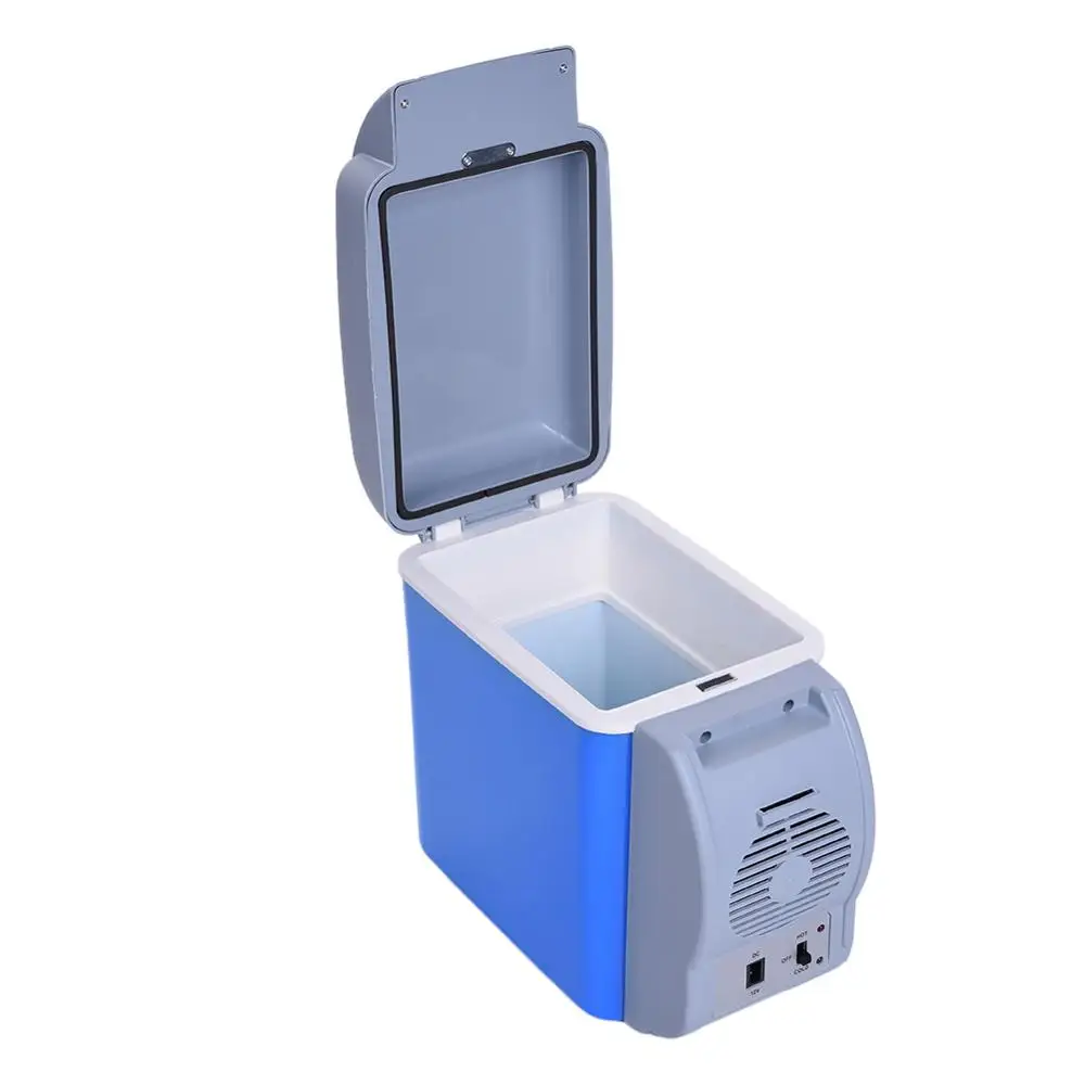 Car Cooler Box 12v Car Mini Portable Freezer 7.5l Portable Car Refrigerator Mini Warming And