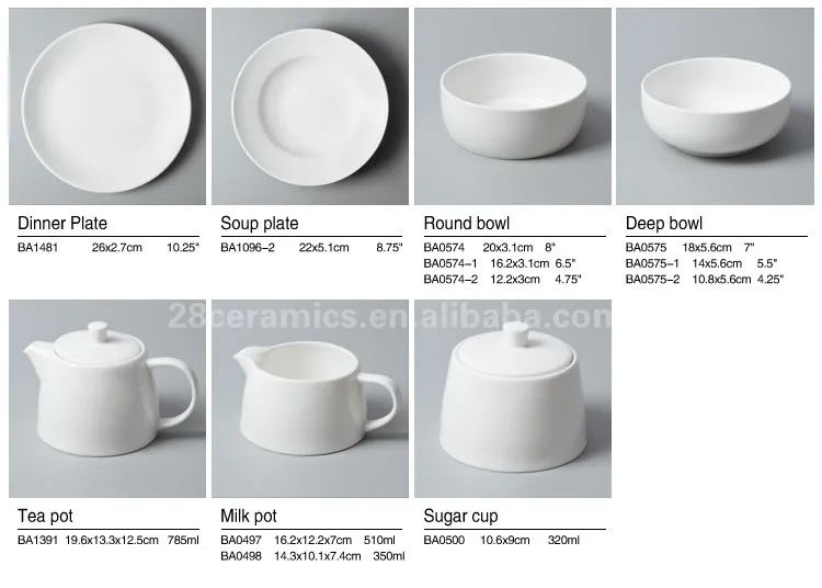 product-Two Eight-new wholesale dinnerware hotel restaurant tableware ceramic tableware set-img-1