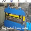 Steel Structure Building Materials Metal Roof Tile Panel Roll Forming Machine