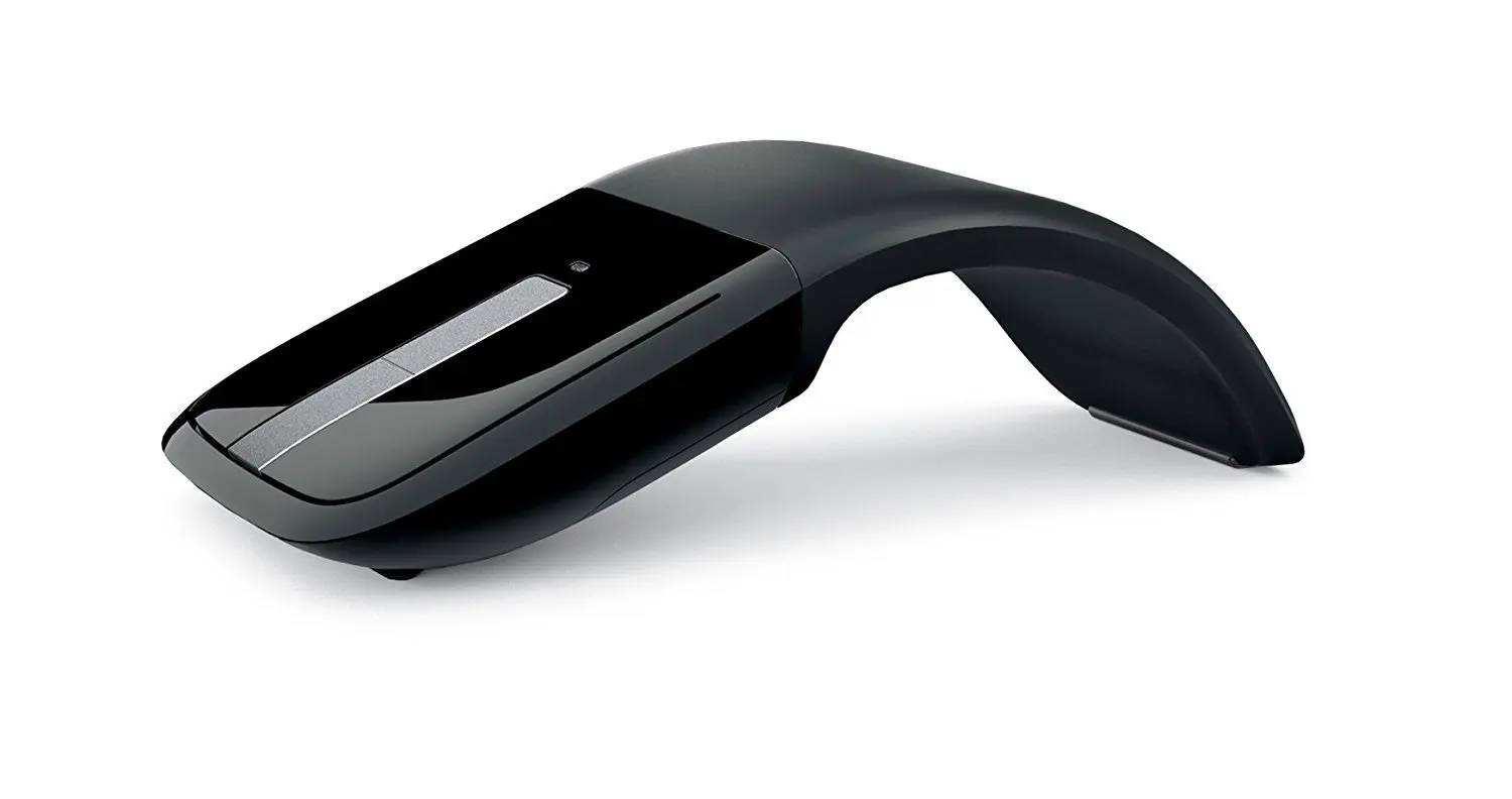 Color : White YongFeng Folding Touch Thin Wireless Mouse Portable Creative Personality Mouse
