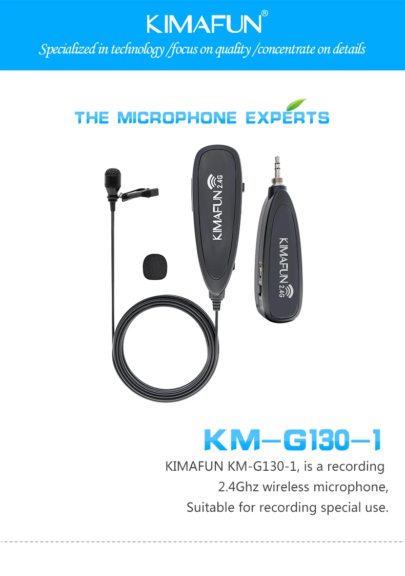 Kimafun Wireless Lapel Microphones For Teacher,Classroom Buy Wireless