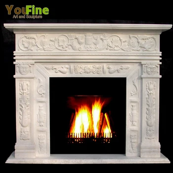 Handcarved Modern White Marble Fireplace Mantel Mantels For Handcarved Modern White Marble Fireplace Mantel Mantels For