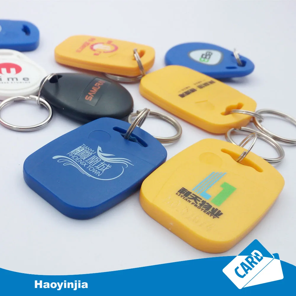 Waterproof Rfid 125 Khz Keyfob With Printed Logo Uid - Buy Rfid Key Fob ...