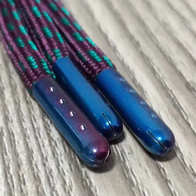 Wholesale Custom Various Design Metal Bullet Shaped Shoe Lace Aglets