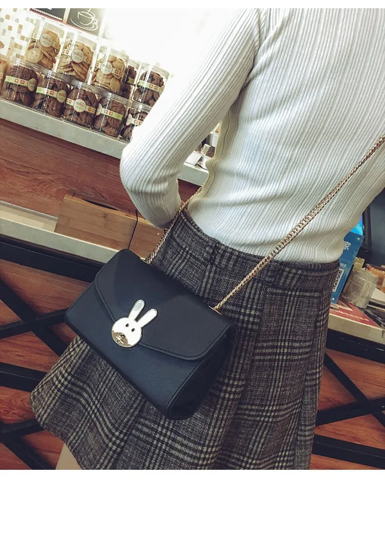 Hot Sale Side Bags Fashion Girls Bag For College Teenages Rectangle