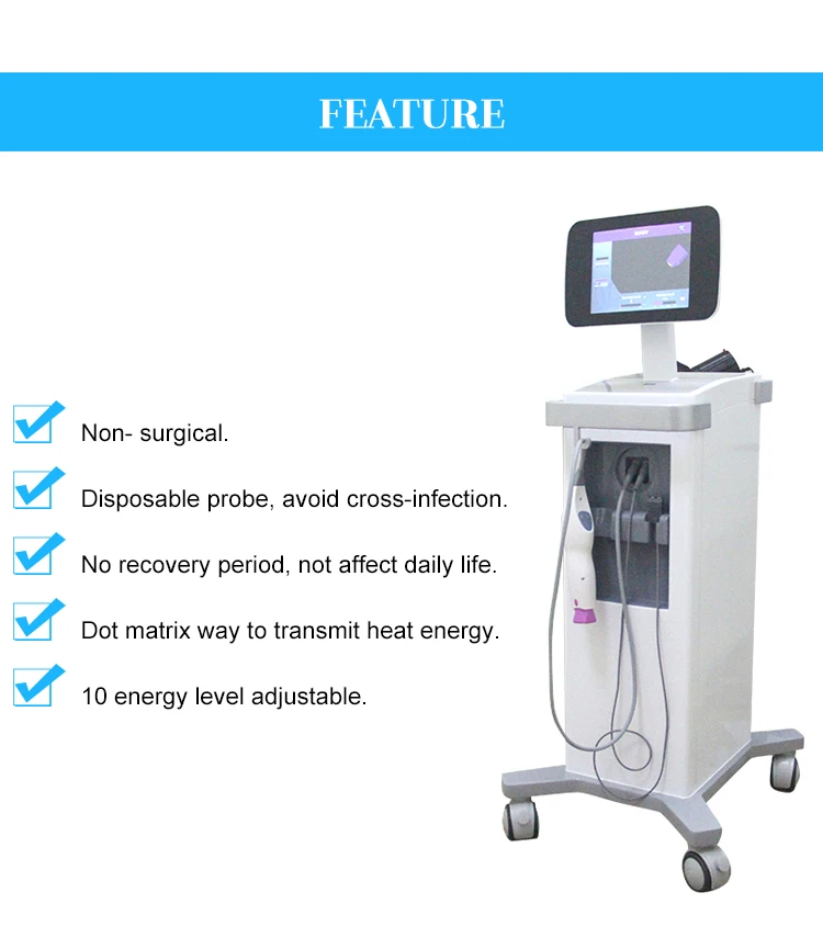 Hot sale rf Multi-Functional Face Lifting RF Microneedle / RF Radiofrequency Beauty salon equipment