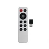 Stylish ultrathin design2.4grf pc universal remote control with mini USB receiver