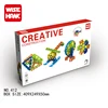 WiseHawk 120pcs new plastic building block construction magic brick toys for kids