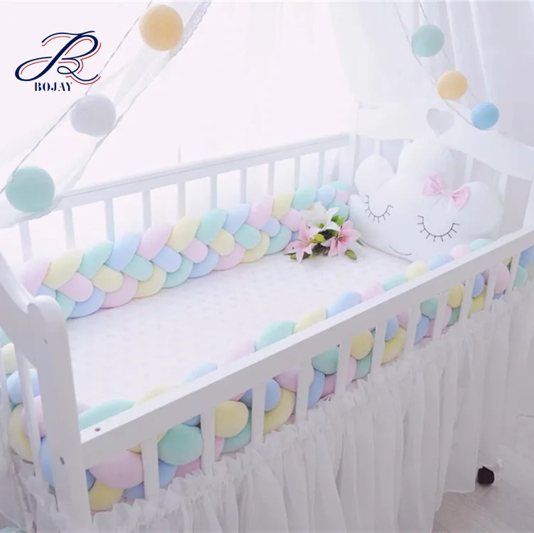 knitted baby bumper