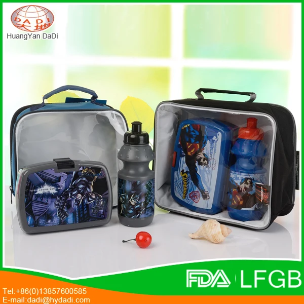 school bag with lunch bag