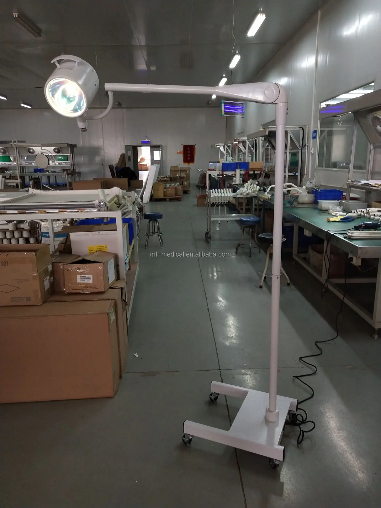 Hospital surgical led mobile examination lamp