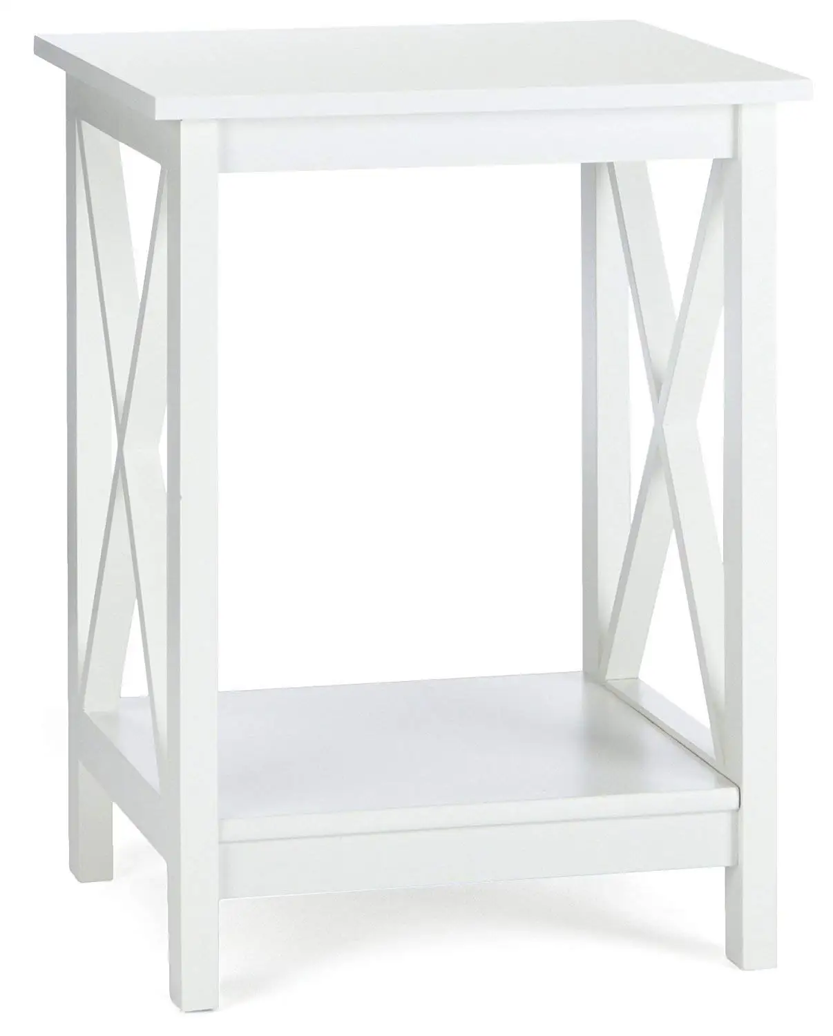 Indoor Multi-Function Accent Table Study Computer Home Office Desk Bedroom Living Room Modern Style End Table Sofa Side Table Coffee Table White coffee table