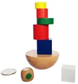 Baby Toys Geometric Blocks Balancing Game Canvas Bag Small Size Child Educational Blocks Family Game Child