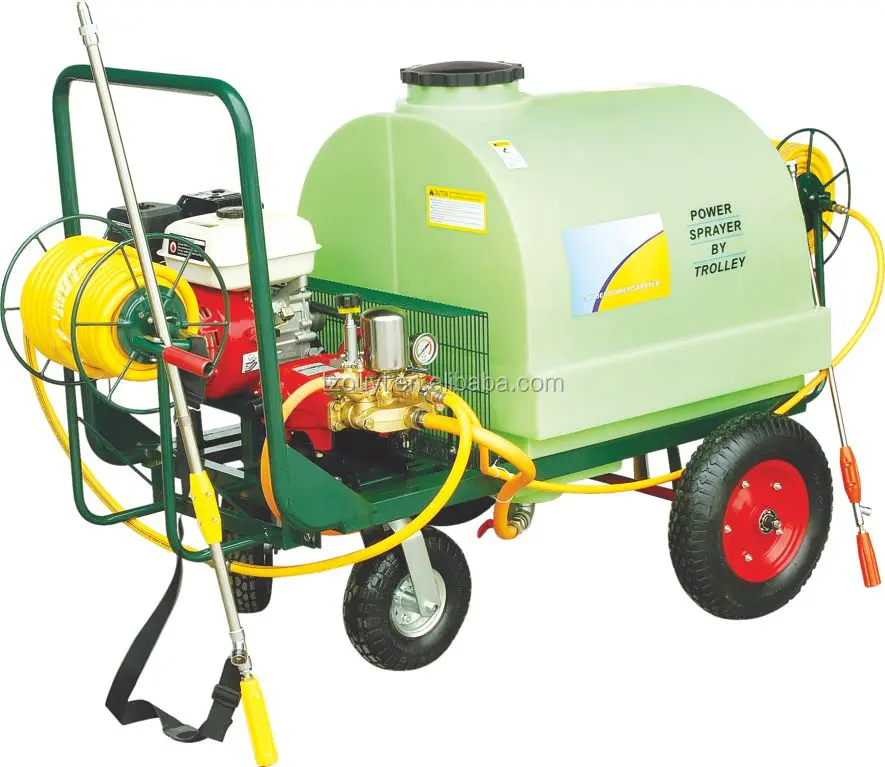 L Trolley Type Agricultural Gasoline Engine Power Sprayer Garden