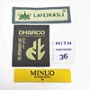 apparel personalised fabric embroidered textile cloth labels