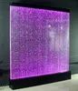 H2mXW2m BIG LED bubble feature wall with metallic base and acrylic panel for home office restaurant KTV Bar