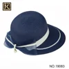 JAKIJAYI brand Fashion multi-colored ladies sun visor lace bow in the back of the sunhat