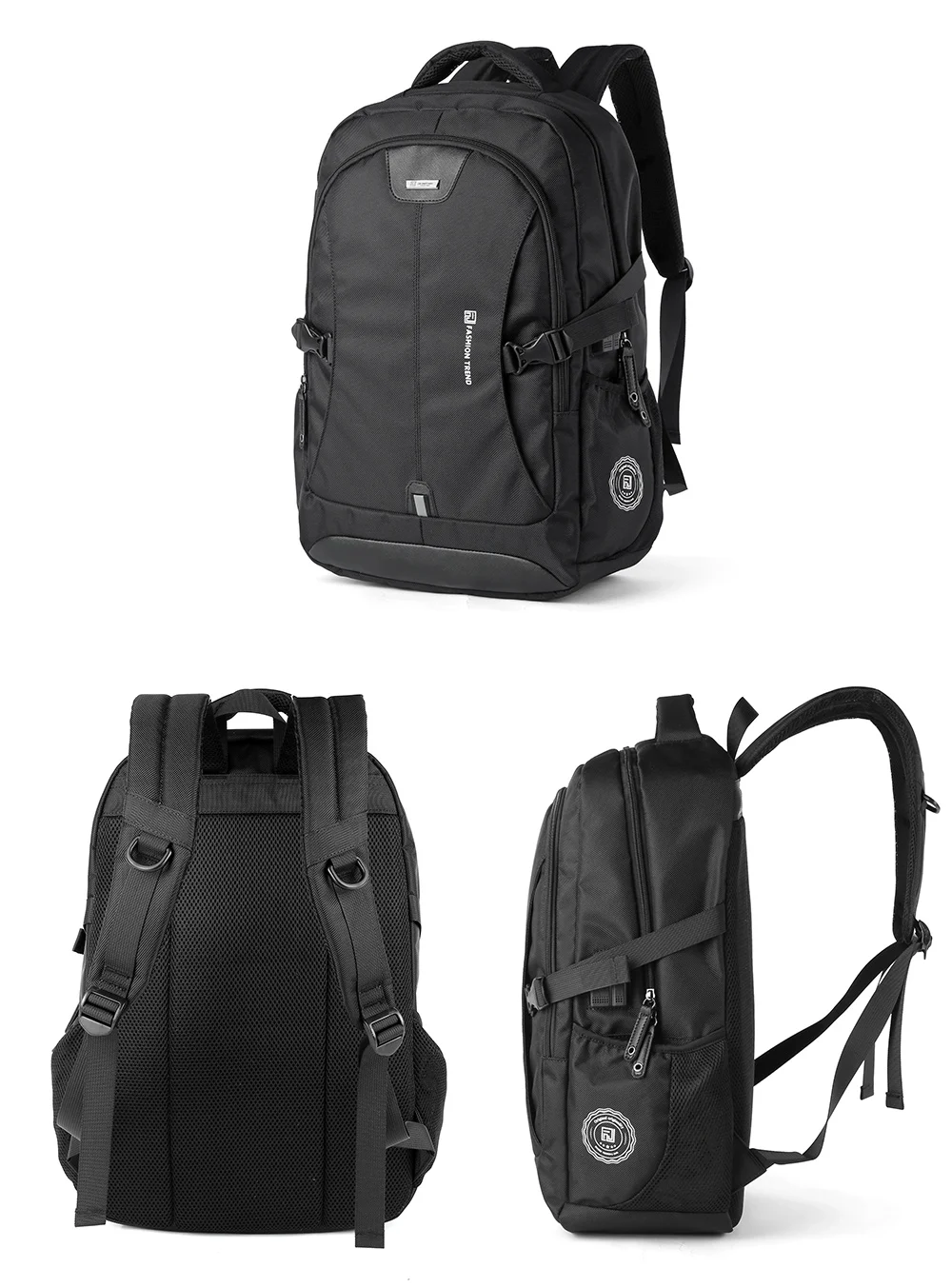 המוצ 'ילה הטוב ביותר 2019 עמיד למים תיק בית ספר Bagpack Mens נשים אנטי גניבה חכם מחשב נייד תרמיל