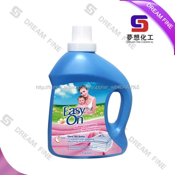 haute densite de nettoyage liquide detergent  lessive facile sur la